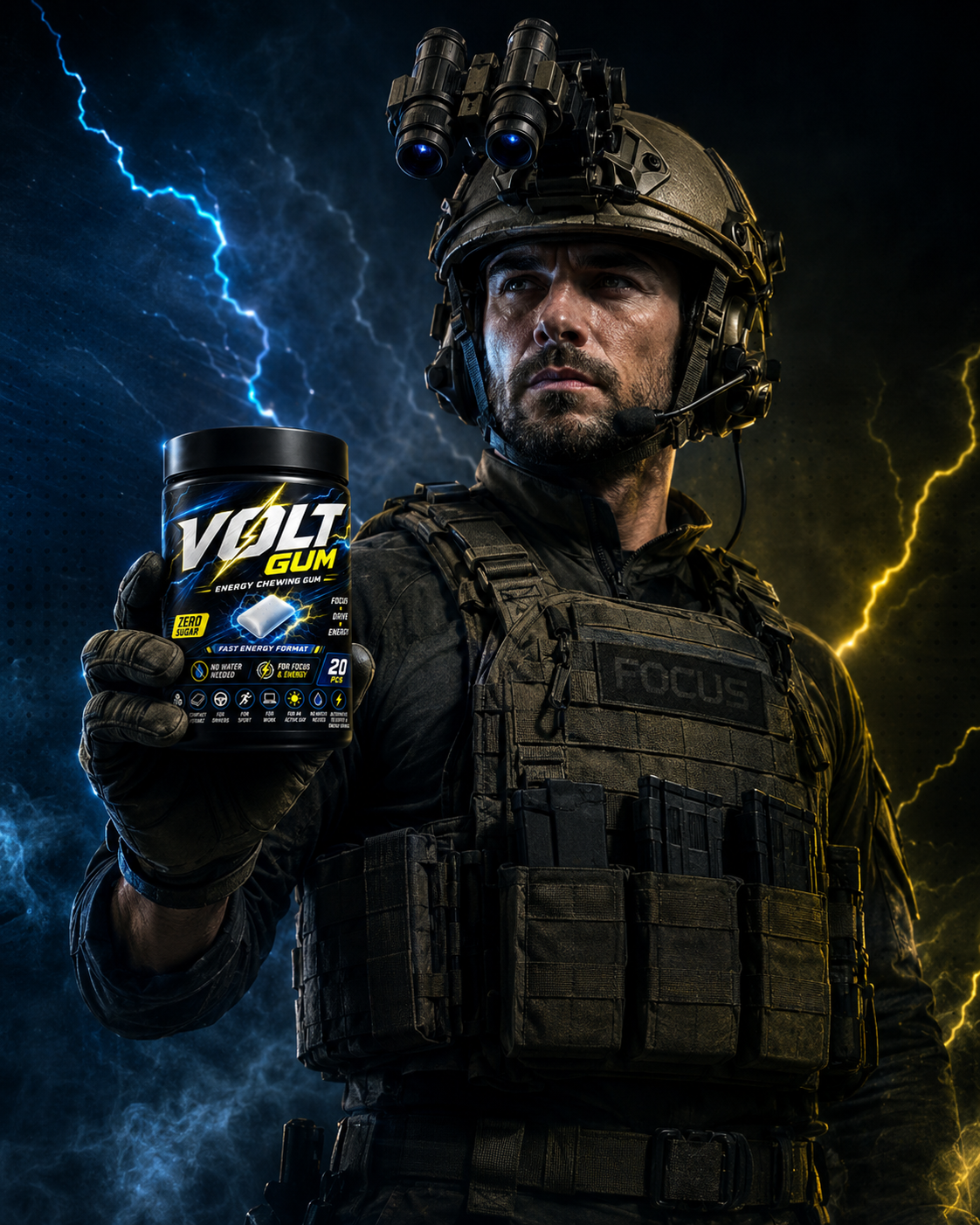 VOLT GUM для військових